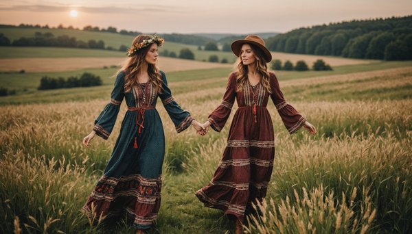 Robe bohème champêtre : exprimez votre style unique