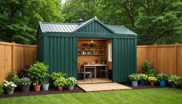 Container aménagé abri de jardin : créez votre espace parfait